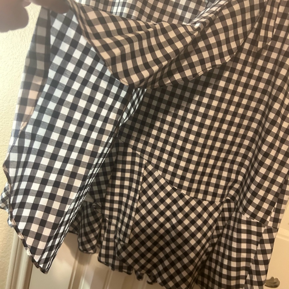 Talbots petit gingham skirt - Picture 6 of 9